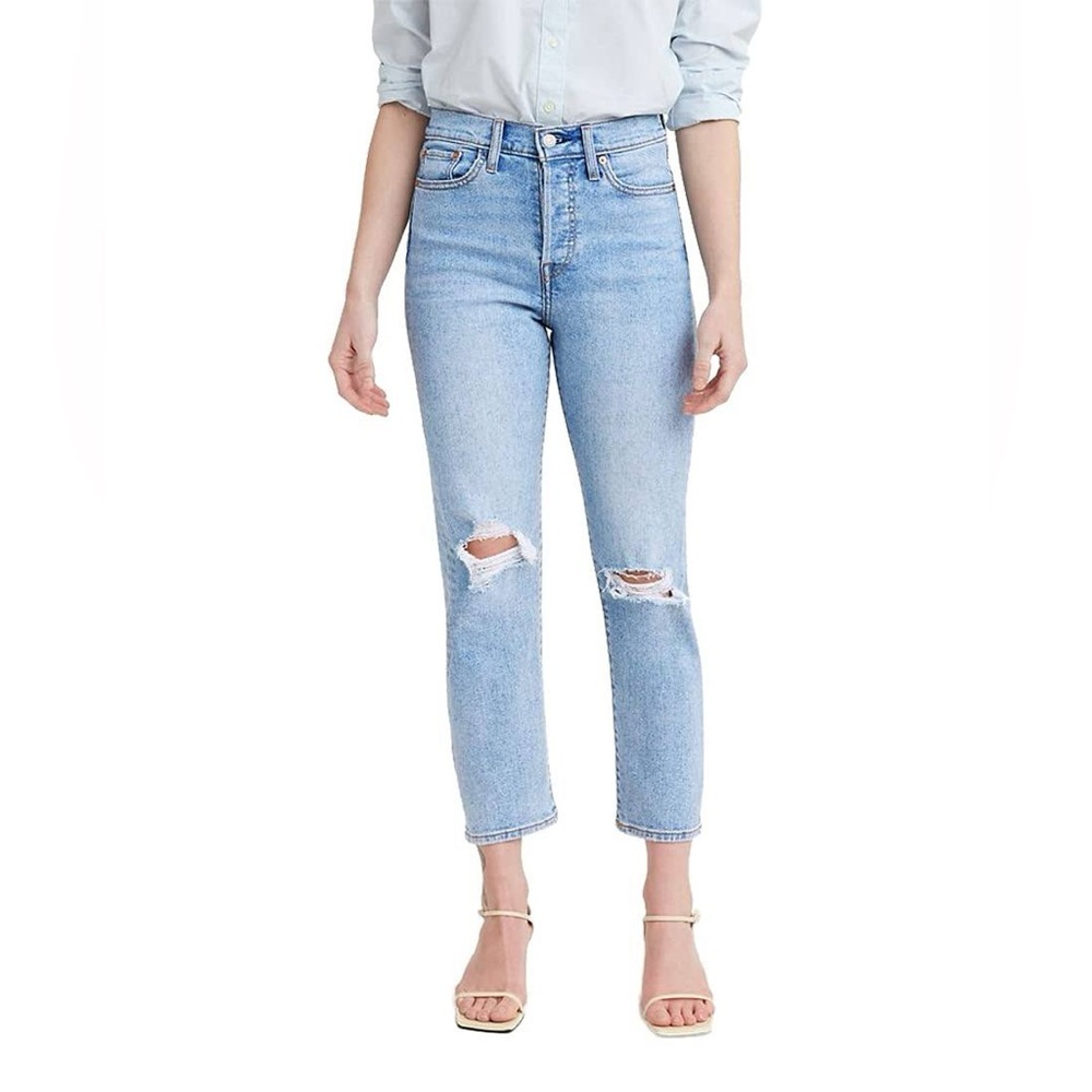 Levi’s rib cage straight ankle